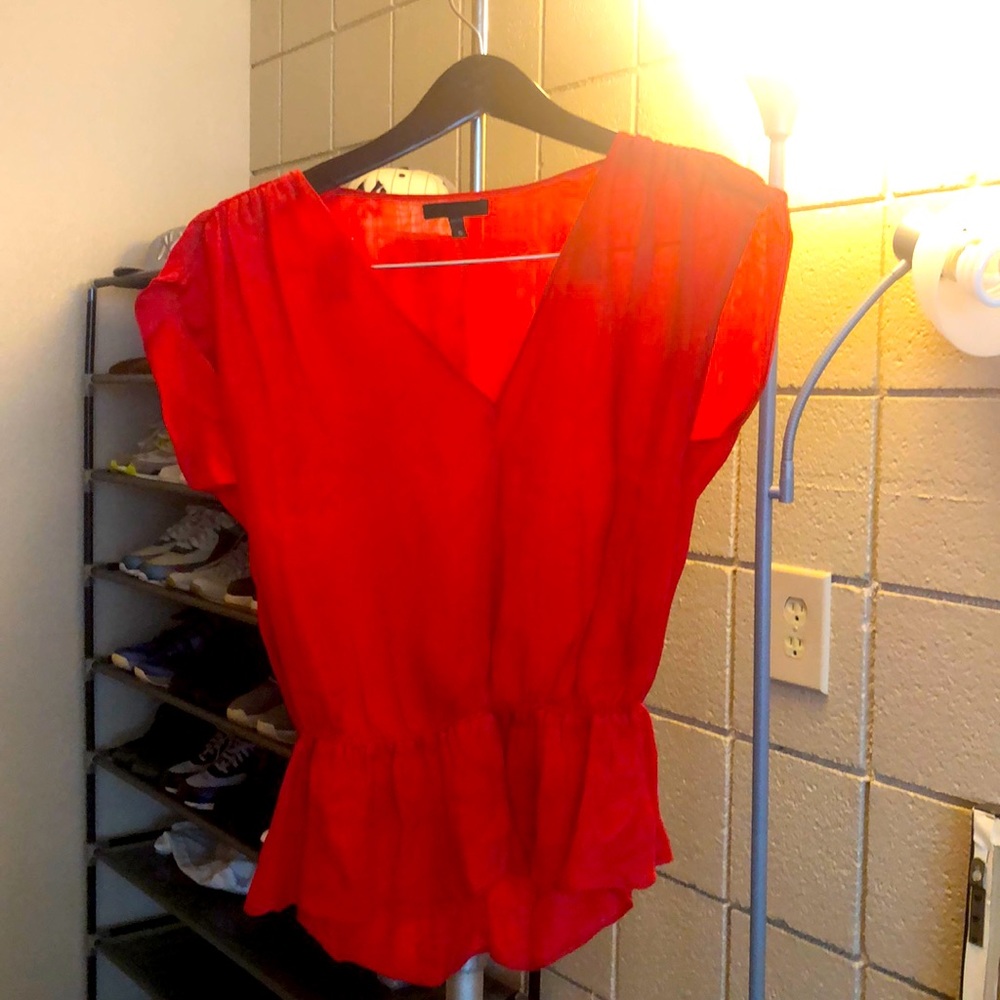Joes Women Blouse Red Size Small